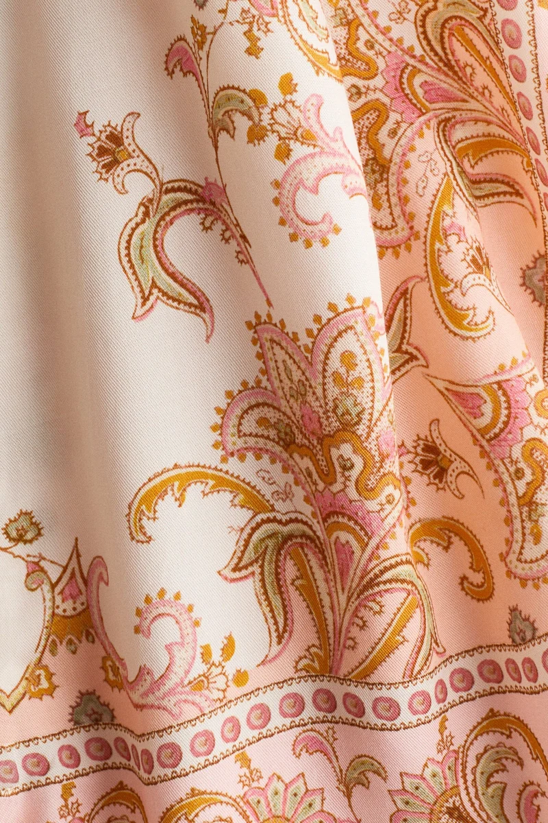 H&M Printed lyocell shorts